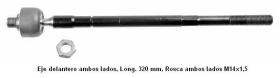 Eurocom Lemforder ZF 27702 - ROTULA AXIAL