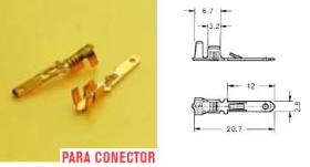 XB 1640500 - TERMINAL CON GARRAS