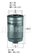Mahle KC1011 - FILTRO COMBUSTIBLE              [*]