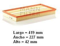 Mann C421921 - [*]FILTROS DE AIRE