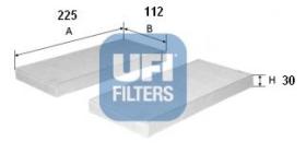 Ufi 5310800 - FILTRO AIRE HABITACULO
