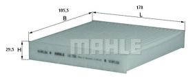 Mahle LA155 - FILTRO HABITACULO               [*]