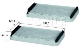 Mahle LA47S - FILTRO HABITACULO               [*]