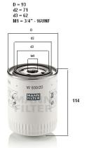 Mann W93020 - [*]FILTRO ACEITE