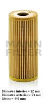 Mann HU6153X - [**]FILTRO ACEITE