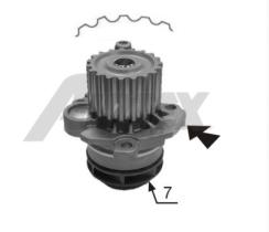  1774 - BOMBA DE AGUA VW, AUDI, SEAT