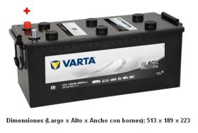 Varta I8 - PROMOTIVE BLACK-HUMEDA 12V 120AH 680EN