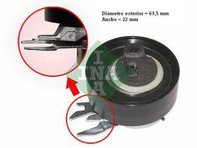  531025230 - RODILLO TENSOR CORREA DISTRIB