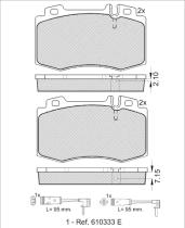  181389203 - PASTILLAS FRENO