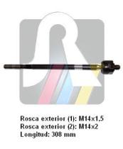 RTS 9200687 - TERMINAL AXIAL FORD FIESTA 96