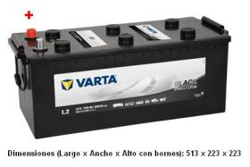  L2 - PROMOTIVE BLACK-HUMEDA 12V 155AH 900EN