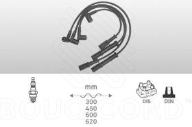 Bougicord 8112 - JUEGO DE CABLES