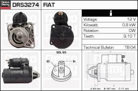 Delco Remy DRS3274 - ALTERNADOR FIAT,LANCIA