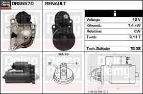 Delco Remy DRS6570 - ALTERNADOR RENAULT