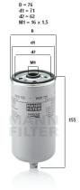 Mann WDK725 - [*]FILTRO COMBUSTIBLE