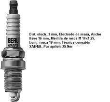 Beru Z249 - BUJIAS ULTRA