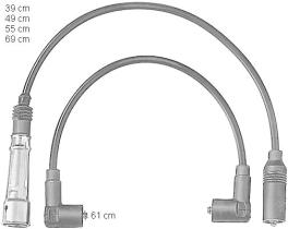 Beru ZEF561 - JUEGOS DE CABLES