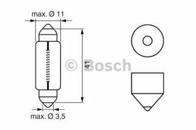 Bosch 1987302225 - LAMPARA DE INCANDESCENCIA