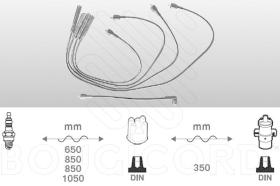 Bougicord 7115 - JUEGO DE CABLES