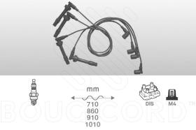 Bougicord 9805 - JUEGO DE CABLES