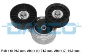 Dayco APV2493 - POLEAS, TENSORES, TAPAS AUTO