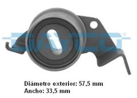 Dayco ATB2356 - POLEAS, TENSORES, TAPAS AUTO