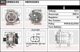  DRB6340 - ALTERNADOR MERCEDES