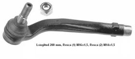 Eurocom Lemforder ZF 30482 - ROTULA DE DIRECCION IZQUIERDA MERCEDES ML