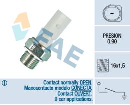 Fae 12860 - MANOCONTACTO PRESION DE ACEITE