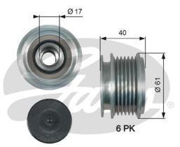 Gates OAP7013 - POLEA ALTERNADOR