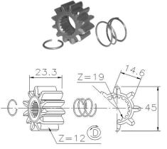 Ghibaudi 6026 - KIT ROCCHETTO