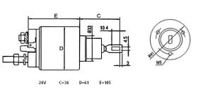 Ghibaudi 4718 - CONTACTOR 24V