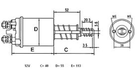 Ghibaudi 7507 - CONTACTOR