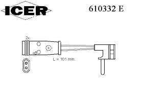 Icer 610332E - AVISADORES 2 US 101MM MB