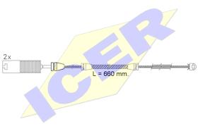 Icer 610497E - AVISADORES 2 US DE 660 MM B