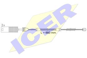  610497E - AVISADORES 2 US DE 660 MM B