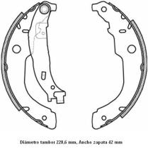 TRW GS8731 - ZAPATAS DE FRENO TURISMO