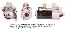  LRT00240 - MOTOR DE ARRANQUE