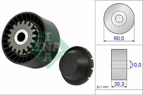 LUK - INA - FAG 531081110 - RODILLO TENSOR CORREA AUXILIA