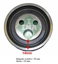  531081810 - RODILLO TENSOR CORREA DISTRIB