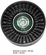  532051510 - RODILLO TENSOR CORREA AUXILIA