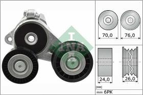 LUK - INA - FAG 534030910 - RODILLO TENSOR CORREA AUXILIA