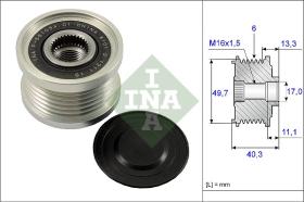 LUK - INA - FAG 535009310 - POLEA LIBRE DE ALTERNADOR