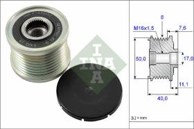 LUK - INA - FAG 535011910 - POLEA LIBRE DE ALTERNADOR