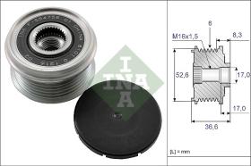 LUK - INA - FAG 535013710 - POLEA LIBRE DE ALTERNADOR