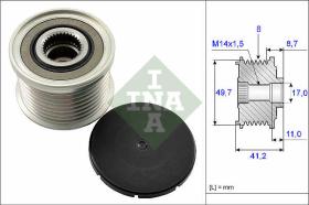 LUK - INA - FAG 535014110 - POLEA LIBRE DE ALTERNADOR