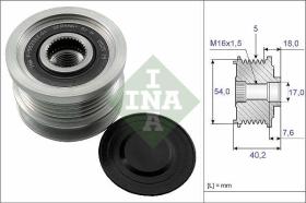 LUK - INA - FAG 535014310 - POLEA LIBRE DE ALTERNADOR