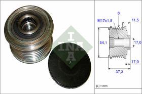 LUK - INA - FAG 535014910 - POLEA LIBRE DE ALTERNADOR