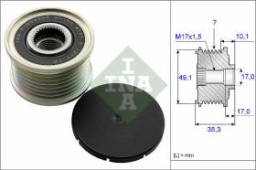 LUK - INA - FAG 535015310 - POLEA LIBRE DE ALTERNADOR