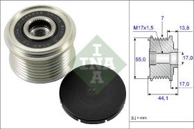 LUK - INA - FAG 535016710 - POLEA LIBRE DE ALTERNADOR